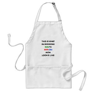 south african mom, awesome adult apron