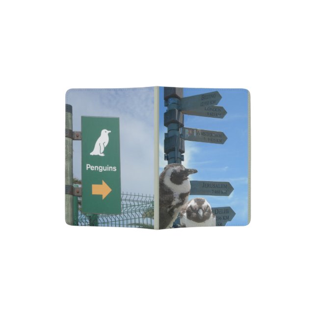 South African Penguins Passport Holder (Opened)