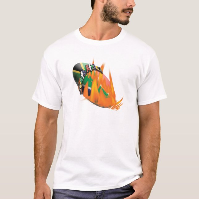South African rugby fans shirts for men & women (Front)