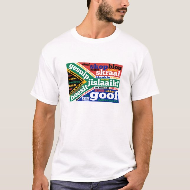 South African slang and colloquialism T-Shirt (Front)