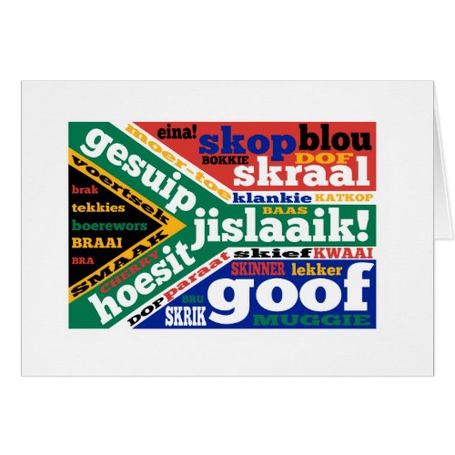 South African slang and colloquialisms