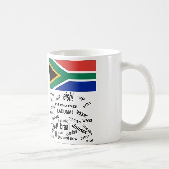South African Slang  Coffee Mug (Right)
