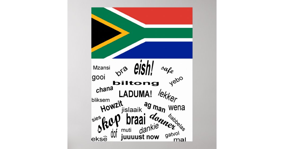 south-african-slang-poster-zazzle