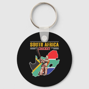 South African Tsman Shirt - South-africa Cricket C Keychain