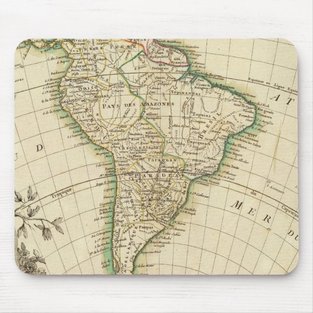 South America 23 Mouse Pad (Front)