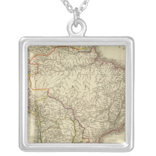 South America 31 Silver Plated Necklace