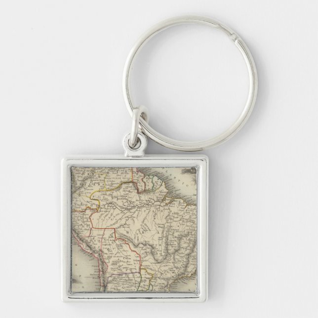 South America 35 Keychain (Front)