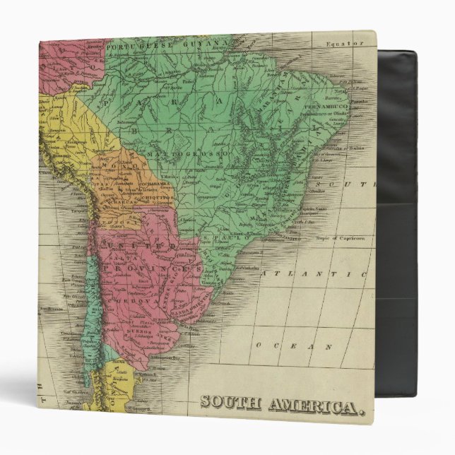 South America 37 3 Ring Binder (Front/Inside)
