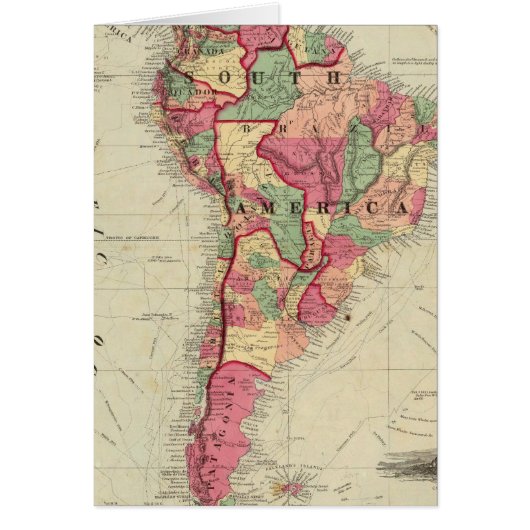 South America 4 Cards (Front)