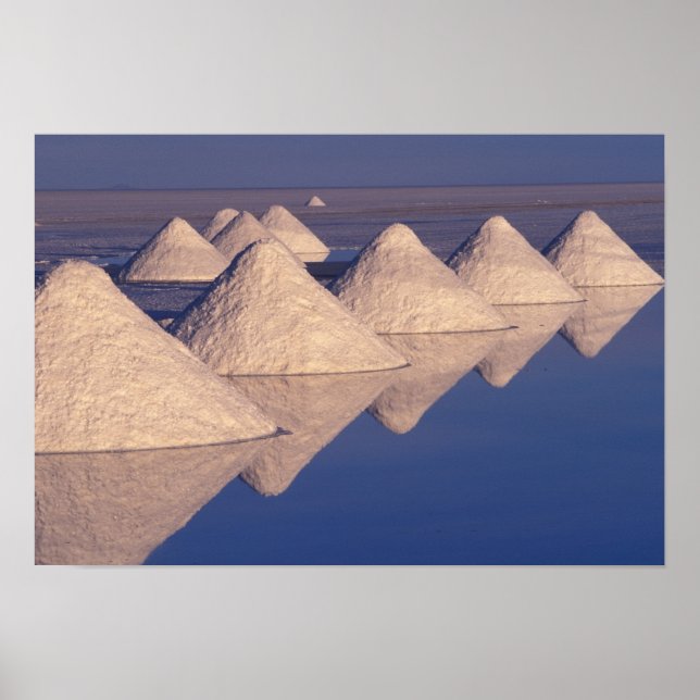 South America, Bolivia. Salar de Uyuni Poster (Front)