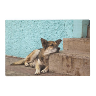 South America, Chile, Valparaiso. German Placemat