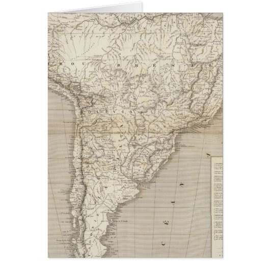 South America map (Front)