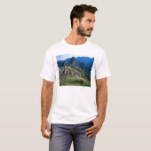 South America, Peru. A llama rests on a hill T-Shirt (Front Full)