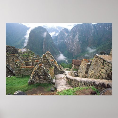 South America Peru Machu Picchu Poster