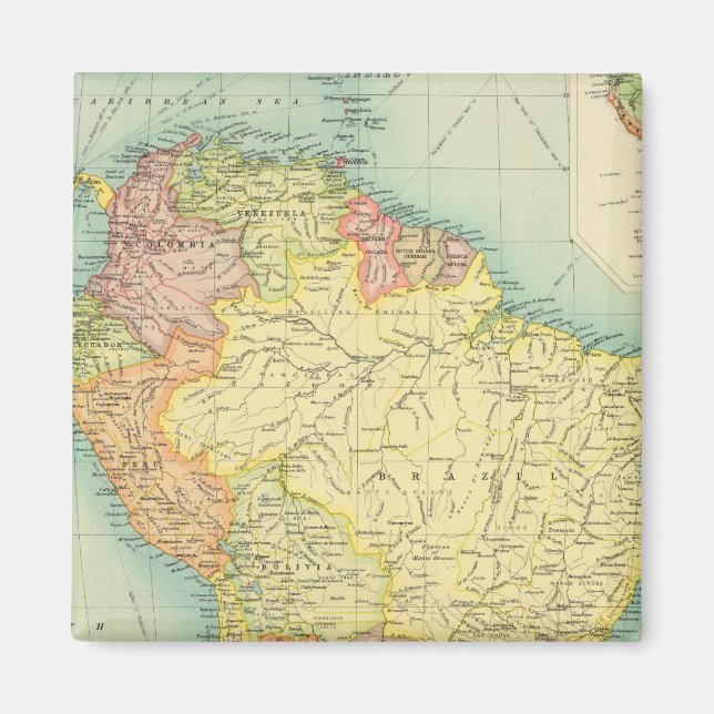 South America political Magnet (Front)