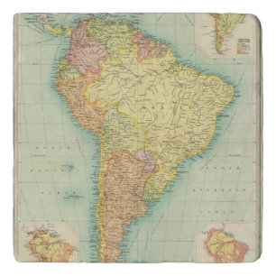 South America political Trivet