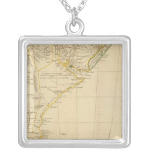 South America south Silver Plated Necklace