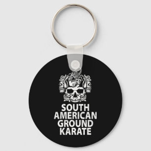 South American Ground Karate Bjj Brazilian Jiu-jit Keychain