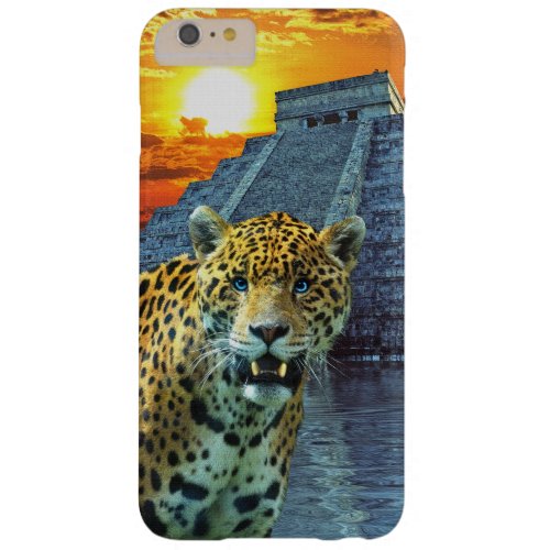 South American Jaguar at Chichen Itza Barely There iPhone 6 Plus Case
