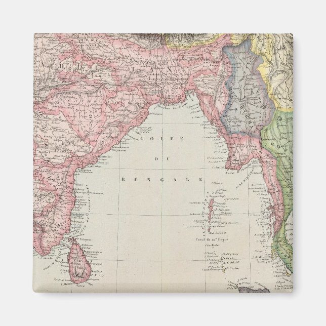 South Asia 2 Magnet (Front)