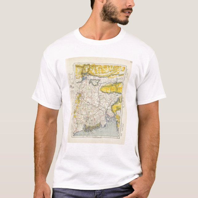 South Asia, India, Bangladesh T-Shirt (Front)