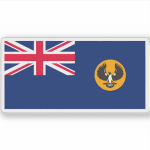 South Australia State flag,Australian Commonwealth Sticker