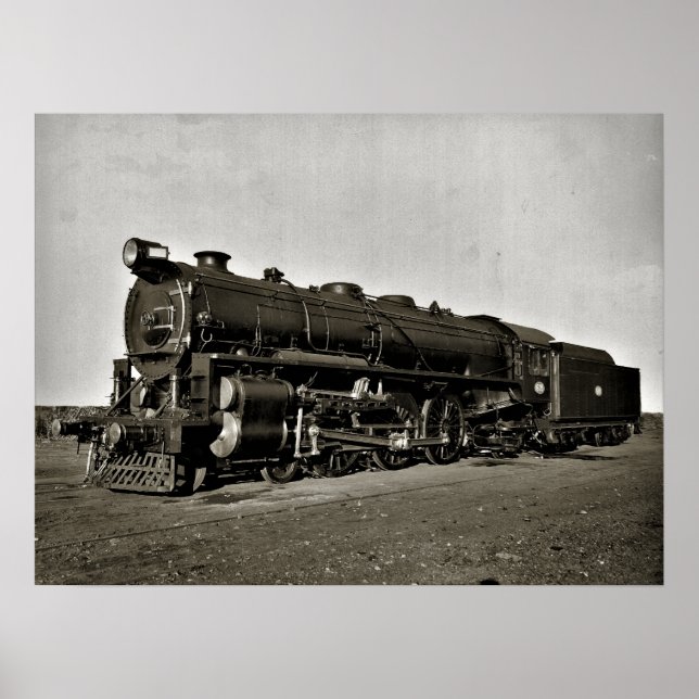 South Australian 600 Class Locomotive Poster (Front)