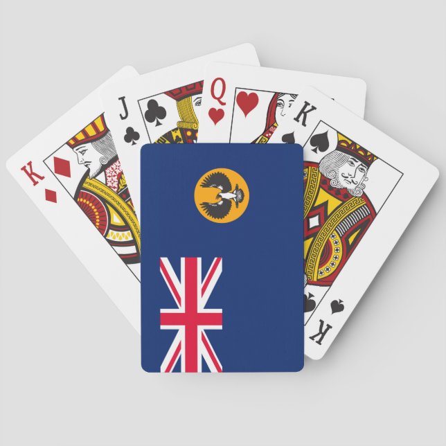 South Australian Flag (Australian State) (SA) Poker Cards (Back)