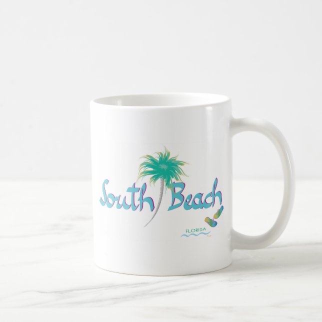 South Beach, FL Coffee Mug (Right)