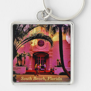 South Beach, Florida Keychain