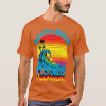 South Beach Florida Retro Throwback Surf  Beach So T-Shirt