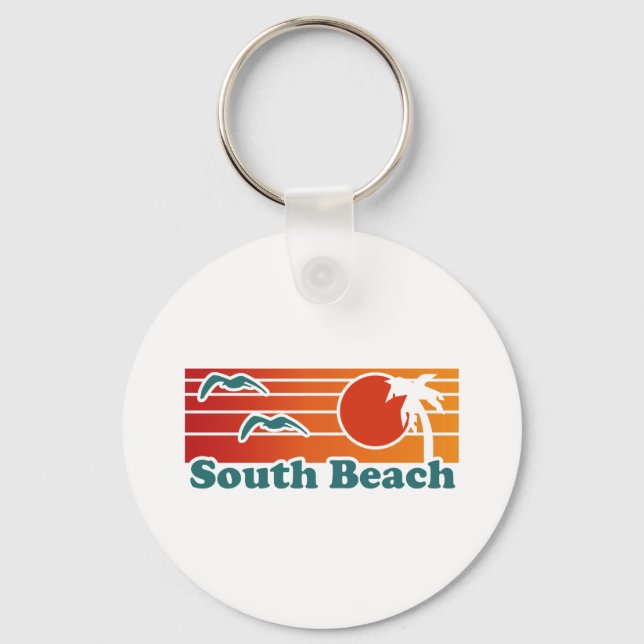 South Beach Keychain (Front)
