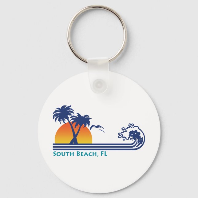 South Beach Keychain (Front)