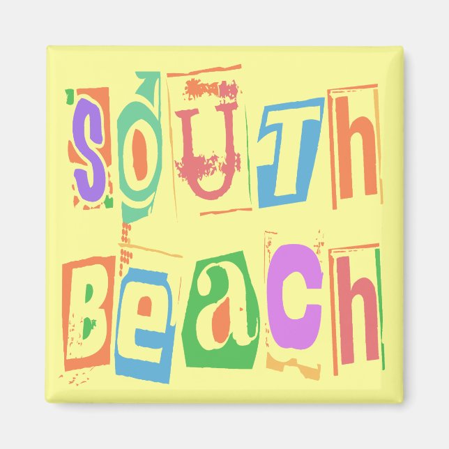 SOUTH BEACH MAGNET (Front)
