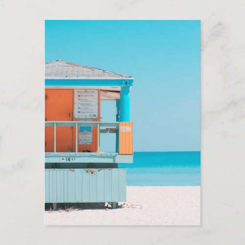South Beach Miami Beach United States Postcard