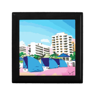 SOUTH BEACH, MIAMI, FLORIDA GIFT BOX