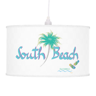 South Beach, Miami, Florida Modern Hanging Lamp