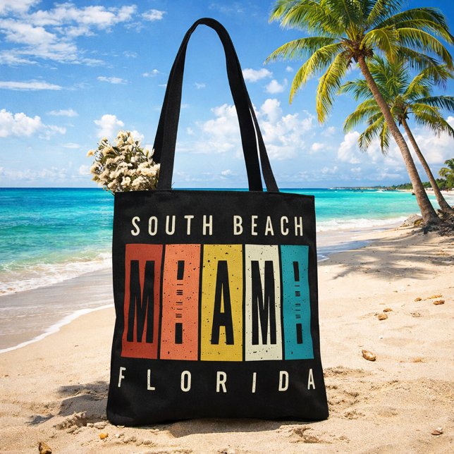 South Beach Miami Florida Tote Bag (Creator Uploaded)