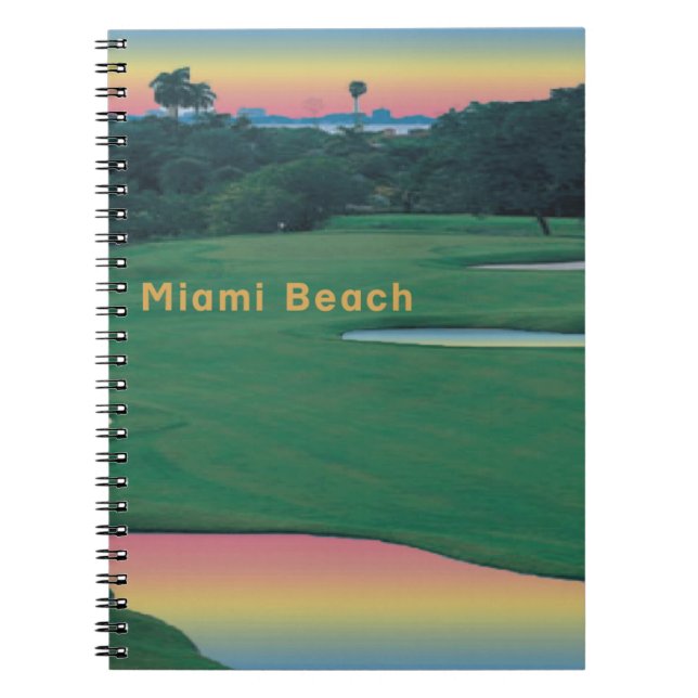 South Beach - Miami GOLF Notebook (Front)