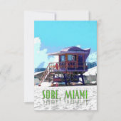 South Beach Miami hut (Front)