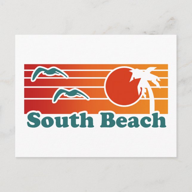 South Beach Postcard (Front)