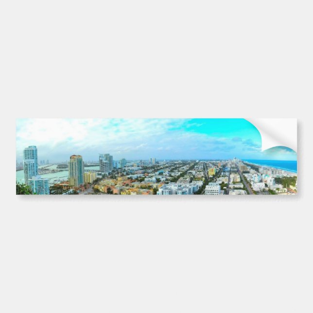 ~South Beach~ SOUTH BEACH AERIAL STICKER (Front)