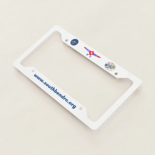 South Bend RC Club License Plate Holder Frame