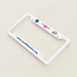 South Bend RC Club License Plate Holder Frame