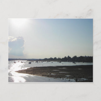 South Boston Sunset Postcard