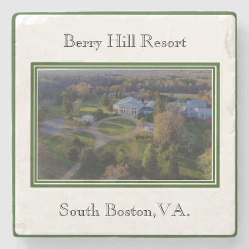 South BostonVA Berry Hill  Stone Coaster