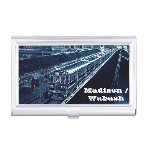 South Bound Train Business Card Case