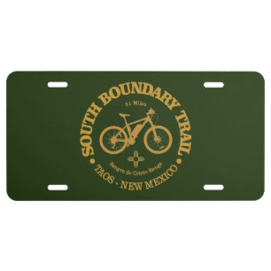 South Boundary Trail (MB) License Plate