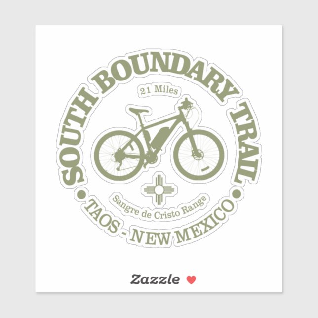 South Boundary Trail (MB) Sticker (Sheet)