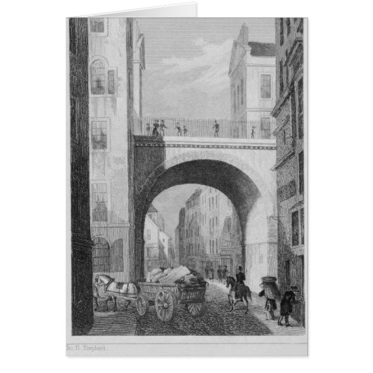 South Bridge from the Cowgate Cards (Front)